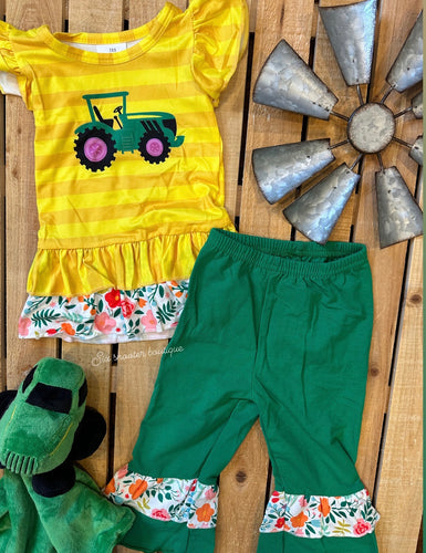 Tractor girl set