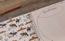 Load image into Gallery viewer, My first rodeo baby book of firsts