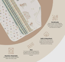 Load image into Gallery viewer, Farmhouse tractor burp cloth set