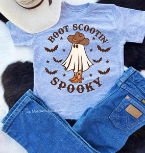 Boot scootin spooky tee (sale)