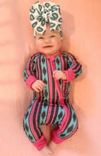 Load image into Gallery viewer, Retro cowgirl baby Bamboo sleeper