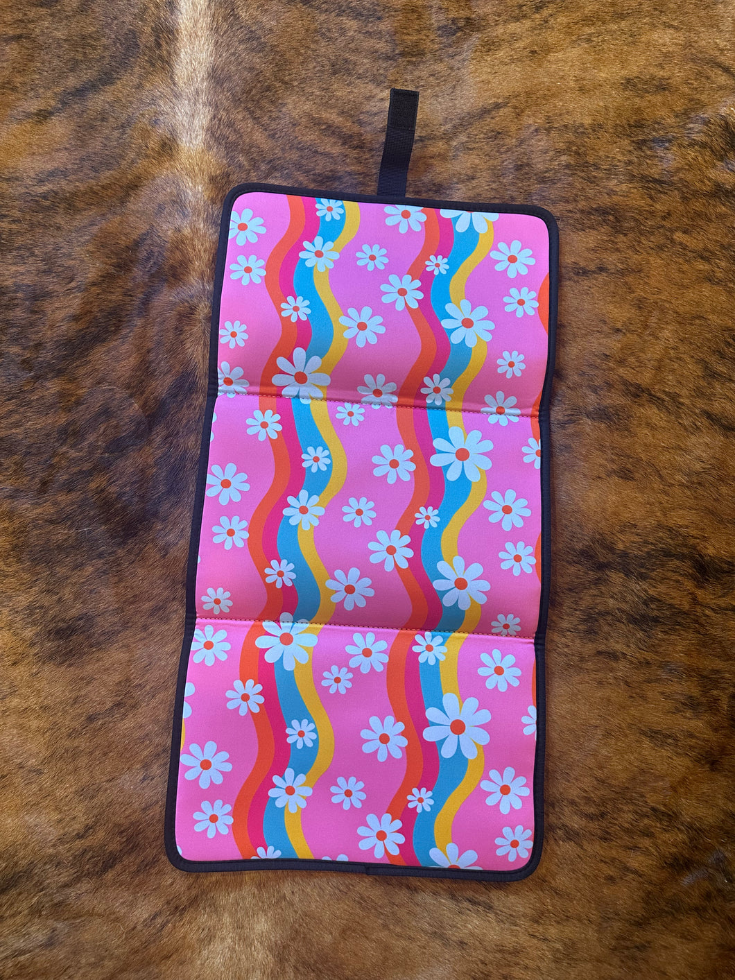 Flower baby on the go changing pad