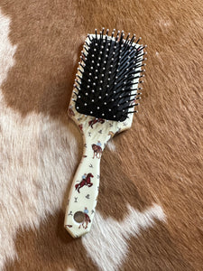 Wild ride brand hairbrush