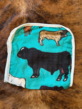 Load image into Gallery viewer, Cattle baby burp cloth