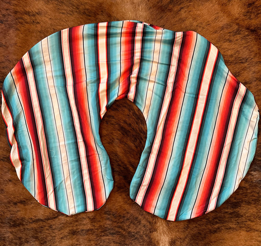 Serape baby boppy pillow cover