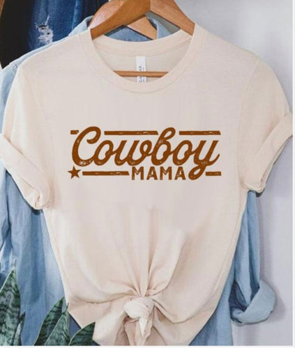 Cowboy mama tee