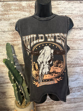 Load image into Gallery viewer, Wild West tank ( black ) (sale)