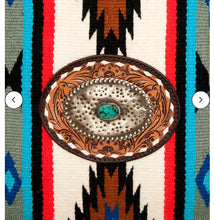Load image into Gallery viewer, Aztec concho genuine leather purse