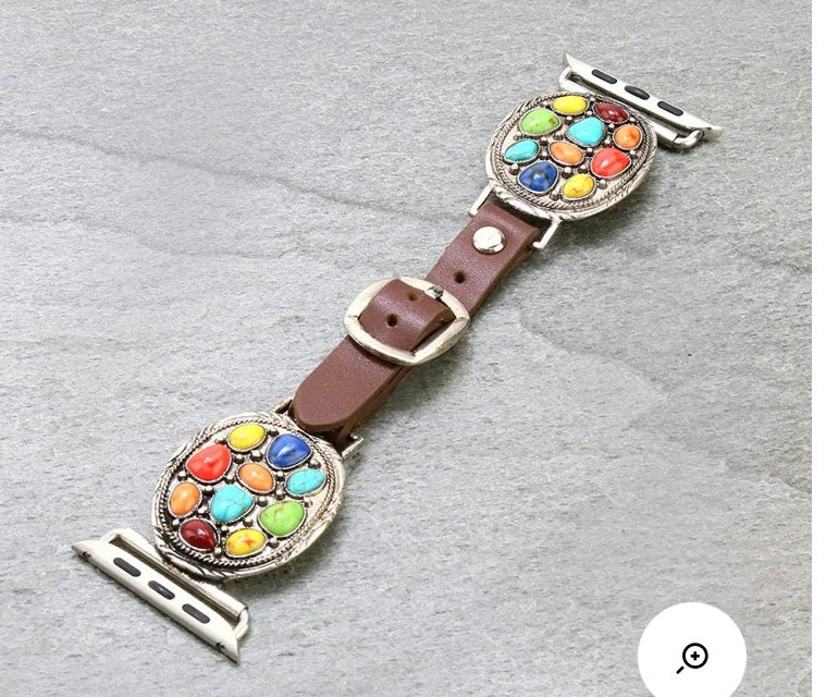 Rainbow cluster Apple Watch band 38/40 mm