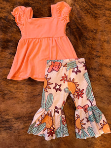 Summer time cowgirl bell set