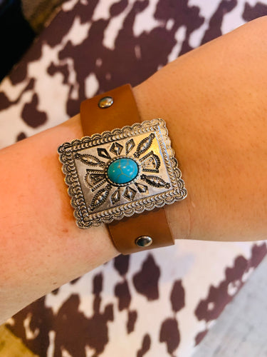 Concho bracelet
