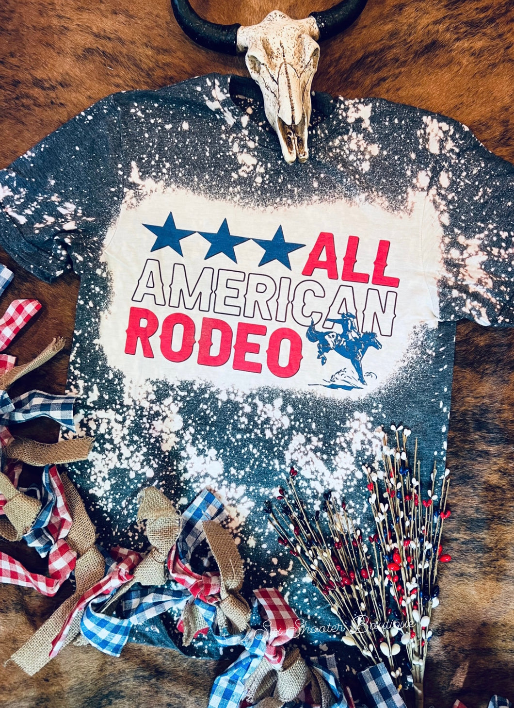 All American rodeo tee