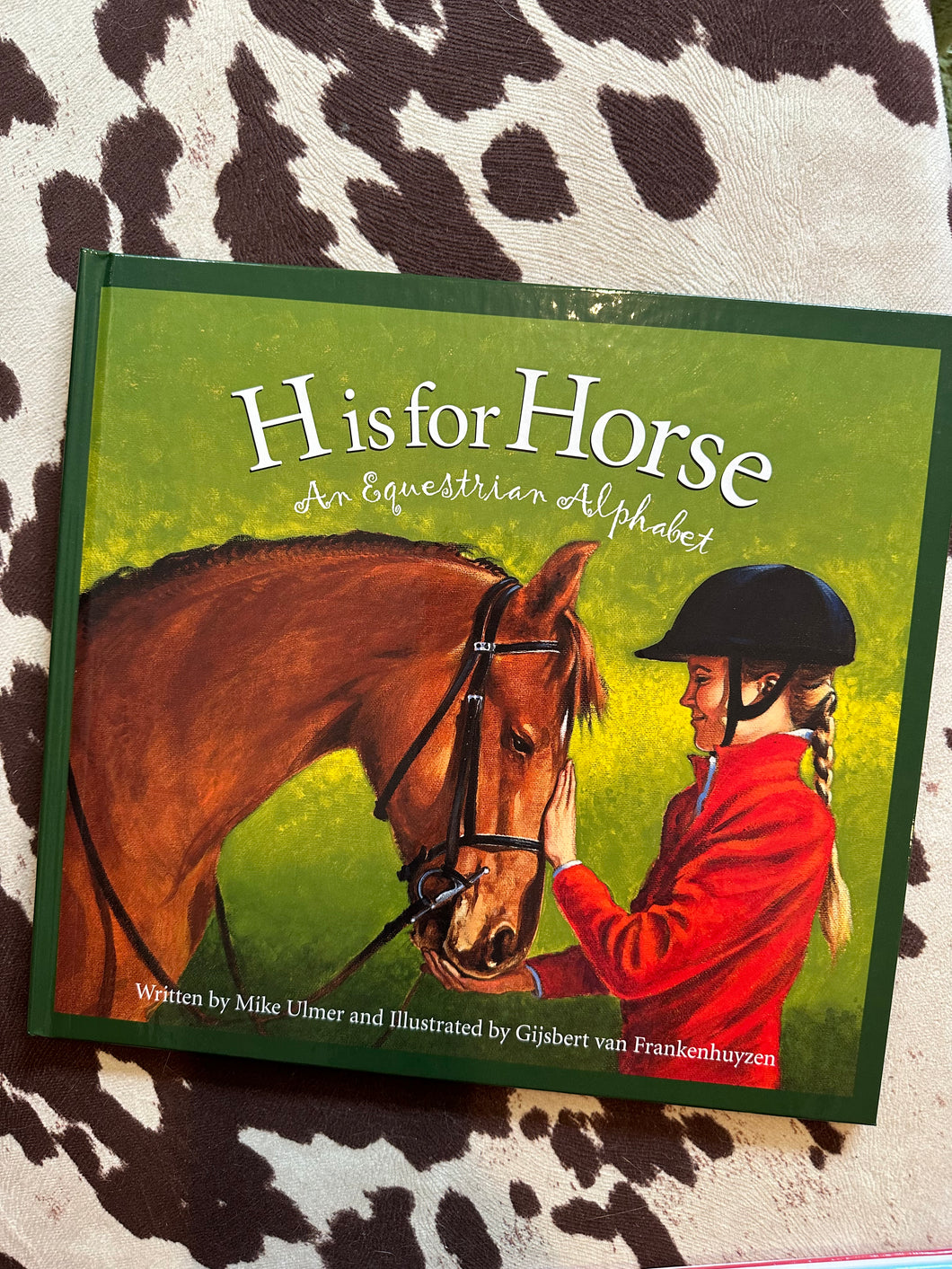 H is for horse kids book