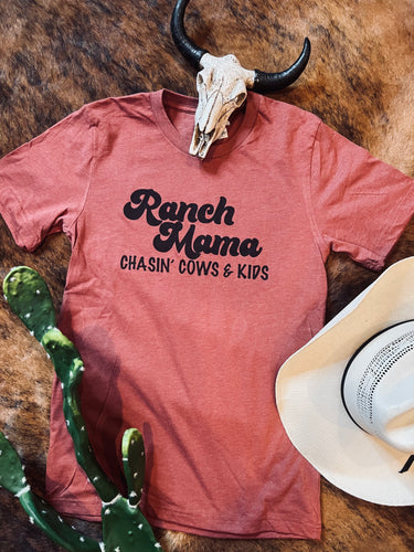 Ranch mama cows & kids tee