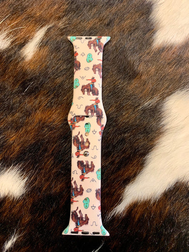Bronc rider brand Apple Watch band