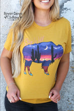 Load image into Gallery viewer, Yellow stay wild tee