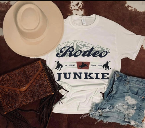 Rodeo junkie tee