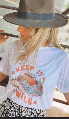 Keep it wild tee