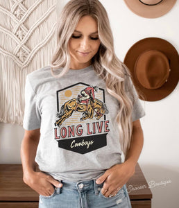 Long live cowboys tee
