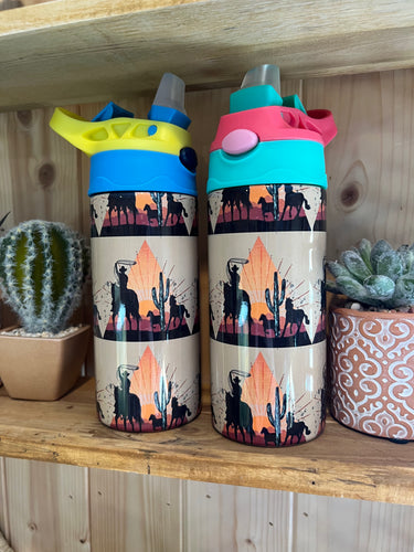 Into the sunset kids tumbler cup