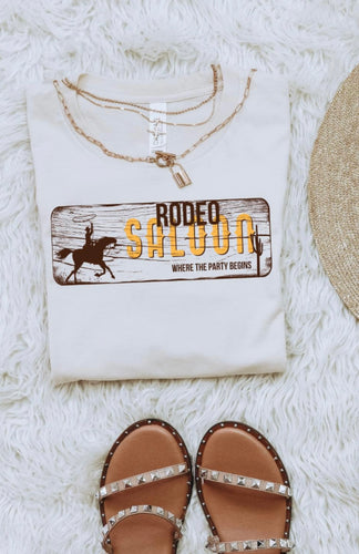 Rodeo saloon tee
