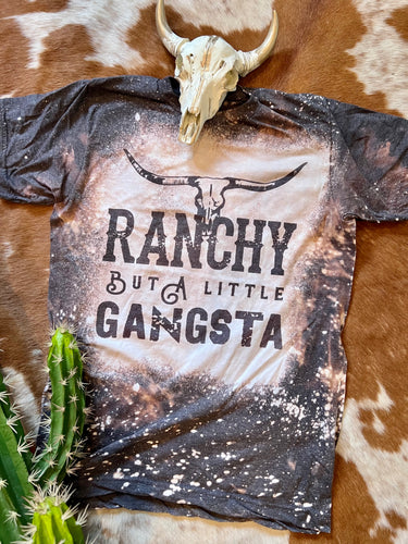 Ranchy & gangsta tee (sale)