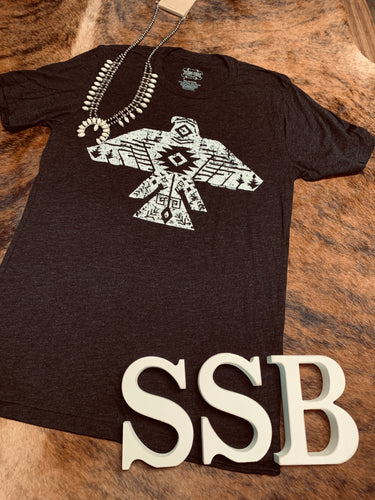 Aztec bird tee