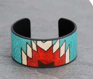 Aztec cuff bracelet