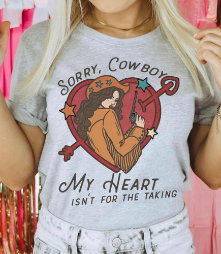 Sorry cowboy tee (sale)