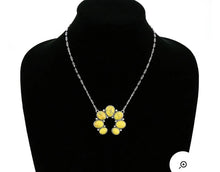 Load image into Gallery viewer, Simple yellow squash necklace