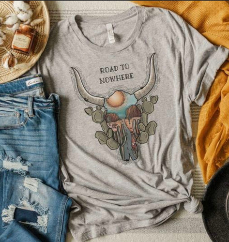 Road to nowhere tee (sale)