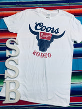 Load image into Gallery viewer, Coors rodeo tee
