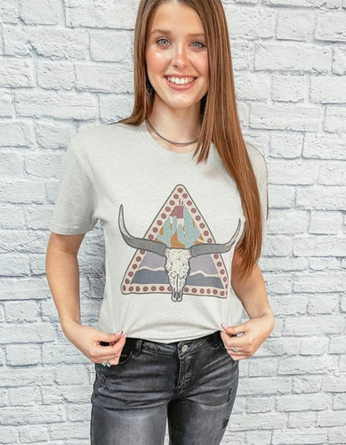 Triangle bull tee (sale)