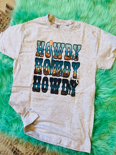 Howdy howdy howdy tee