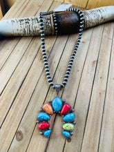 Load image into Gallery viewer, Rainbow squash necklace
