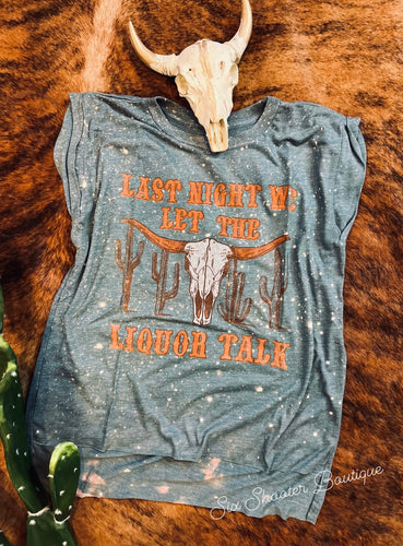 Liquor talk tank (sale)