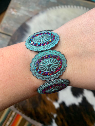 Concho bracelet