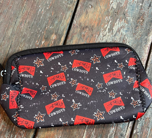 Cowboys make up bag