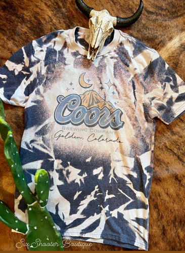 Coors golden bleached tee