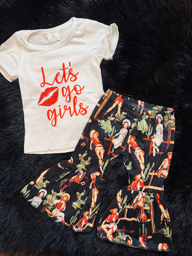 Let’s go girls bell set
