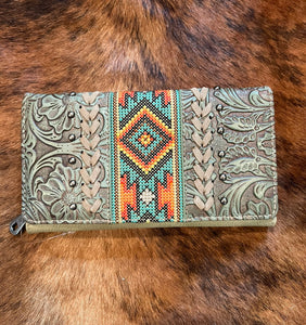 Montana west beaded wallet