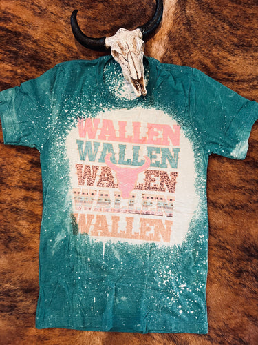 Wallen wallen bleached tee
