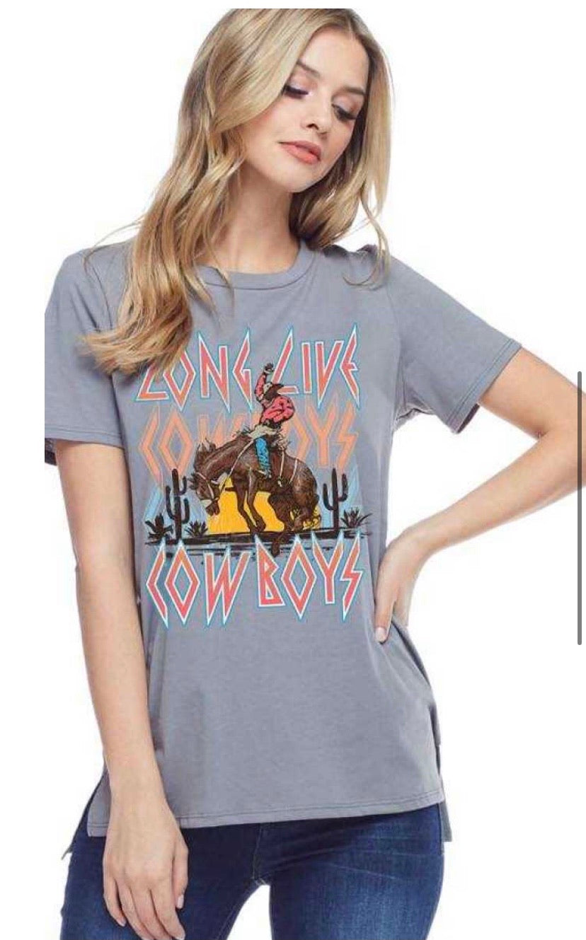 Long live cowboys tee