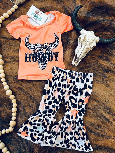 Howdy cheetah bell set