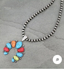 Load image into Gallery viewer, Rainbow squash necklace