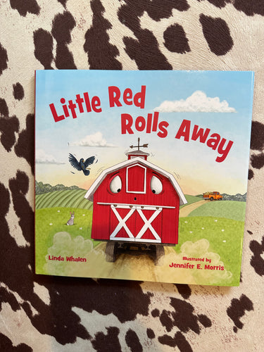 Little red rolls away kids book